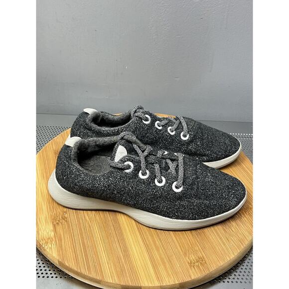 Allbirds‎ Wool Runners Gray WOMENS Size 7 Running Shoes W7 Lace Up - Picture 1 of 7